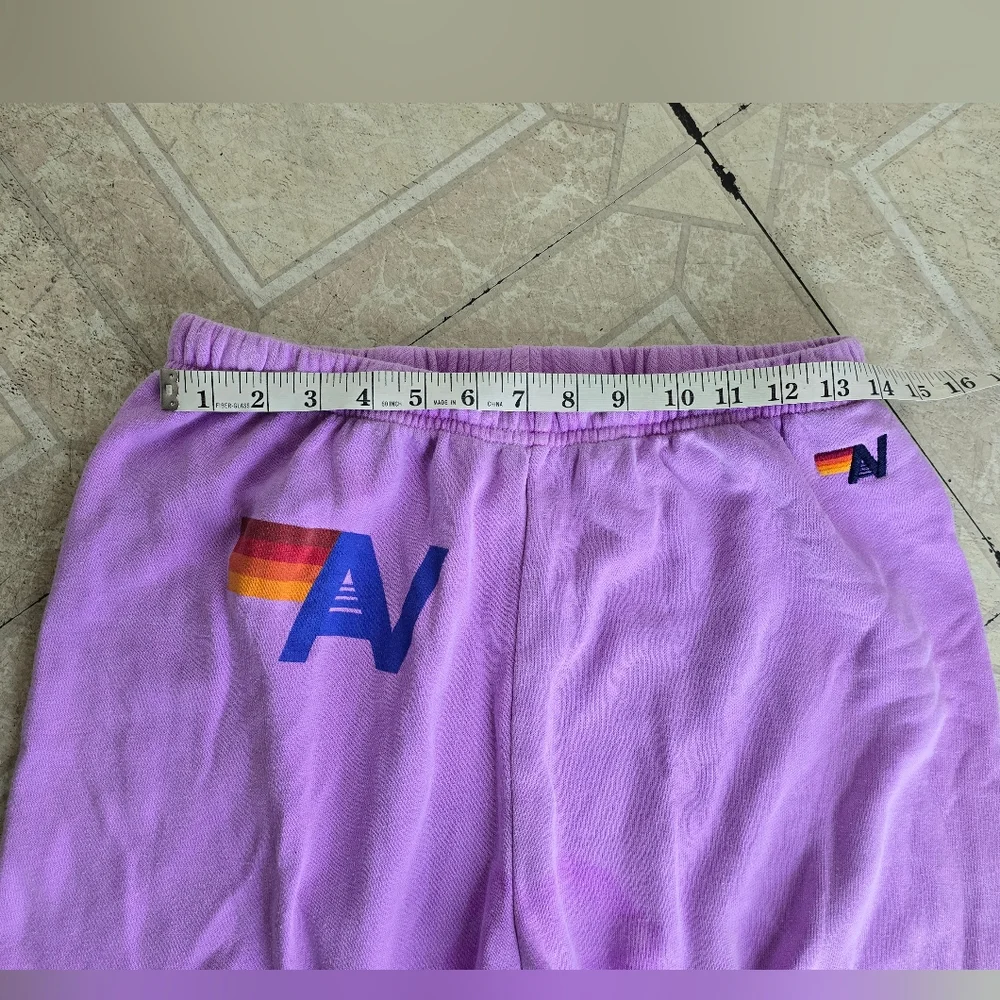 AVIATOR NATION LOGO WOMENS SWEATPANTS in PURPLE - Picture 8 of 12